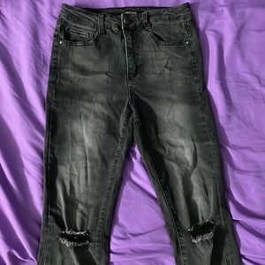 Refuge Black Denim Jeans